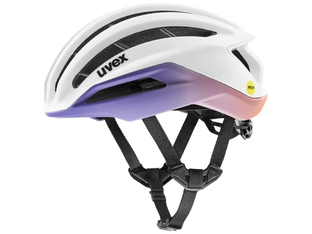 Uvex helma Surge aero MIPS (white lilac apricot) Pouze Dnes