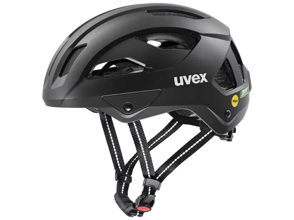 Autentický Uvex helma City stride MIPS (hiplok ready) (black matt)