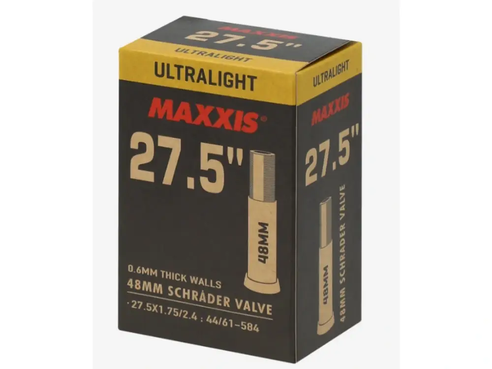 Rychlé Dodání Maxxis duše ultralight 27,5X1,75/2,4 AV 48MM