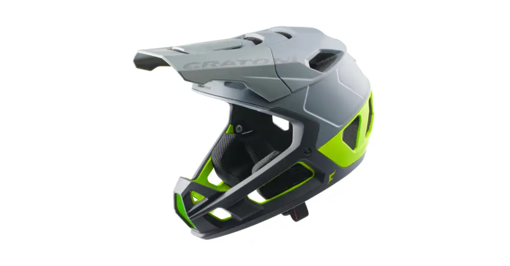 Novinka Helma CRATONI Interceptor 2.0 Grey/Lime Matt