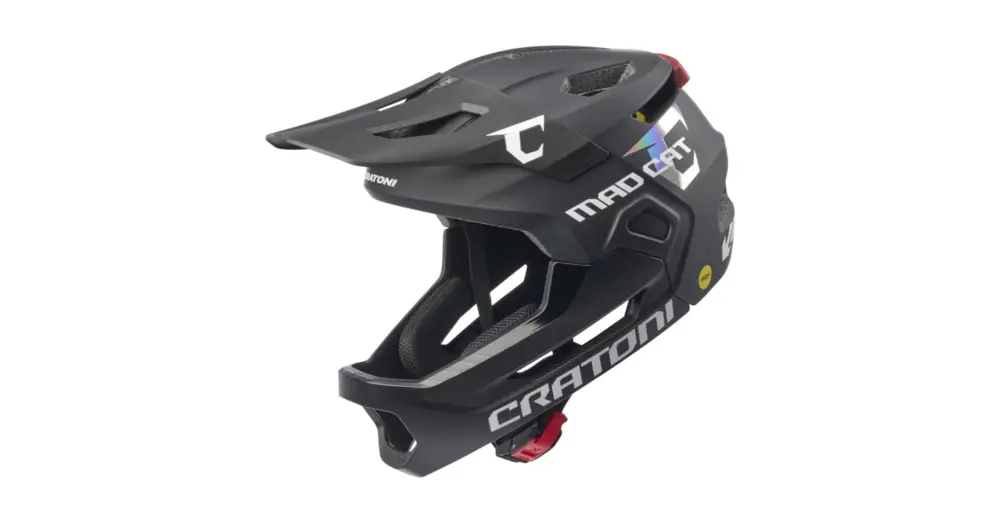 Dětská helma CRATONI MadCat MIPS Black Matt - S/M (49-56cm) Akce