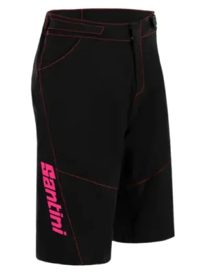 Dámské kraťasy SANTINI Selva Black-pink Výhodná Nabídka