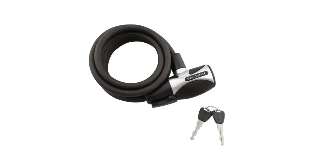 Must-Have Zámek na klíč KRYPTONITE Kryptoflex 1018 10x1800mm