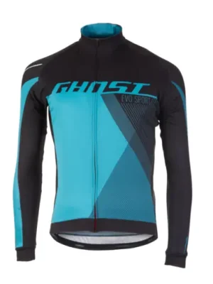 Dres s dlouhým rukávem GHOST Performance Evo Black/Blue Časově Omezené