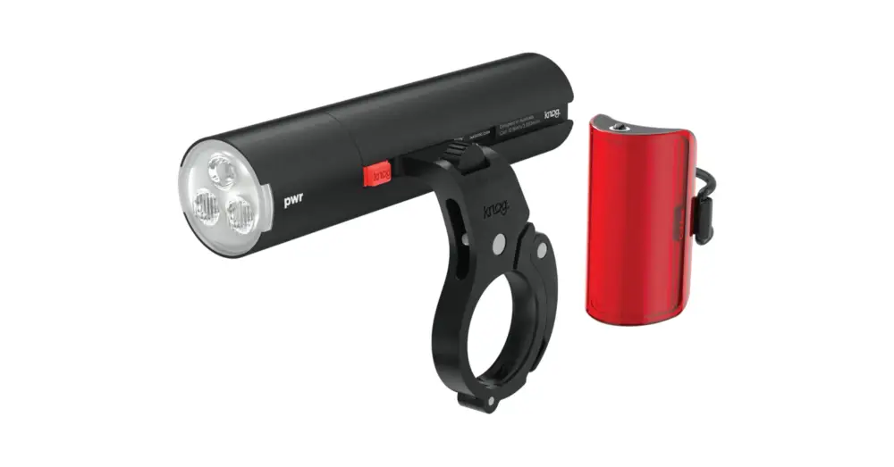 Dokud Zásoby Vydrží Sada světel KNOG PWR Road 700, Mid Cobber Rear & PWR Mount
