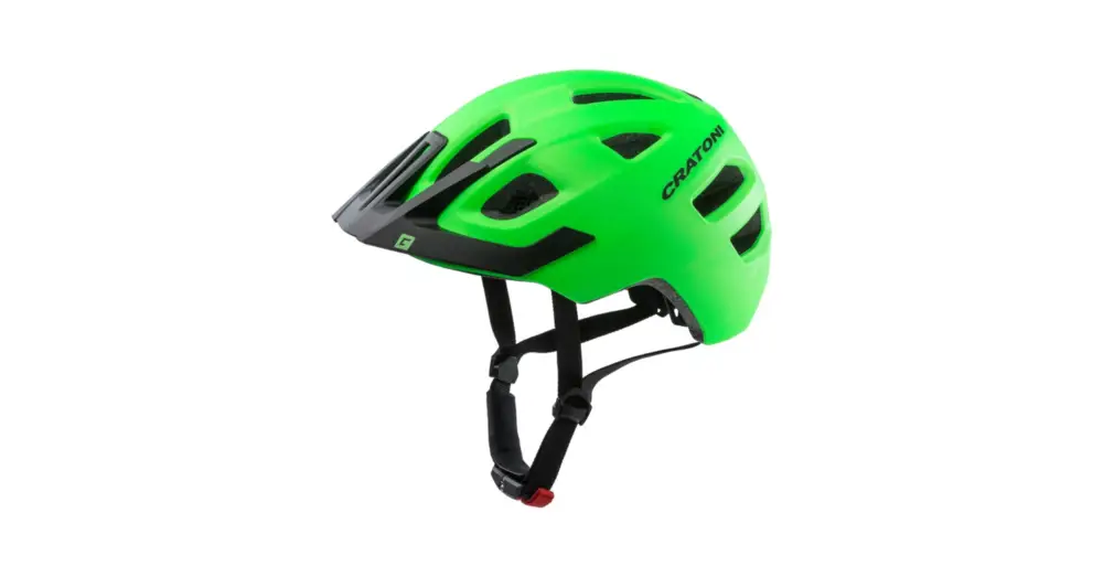 Dětská helma CRATONI Maxster Pro Lime/Black Matt Akční Nabídka