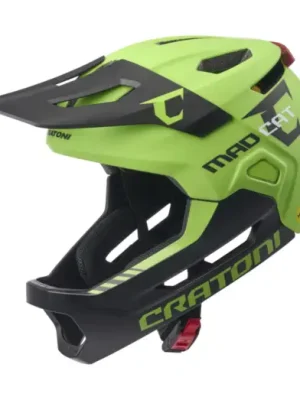 Cenová Bomba Dětská helma CRATONI MadCat MIPS Lime/Black Matt - S/M (49-56cm)