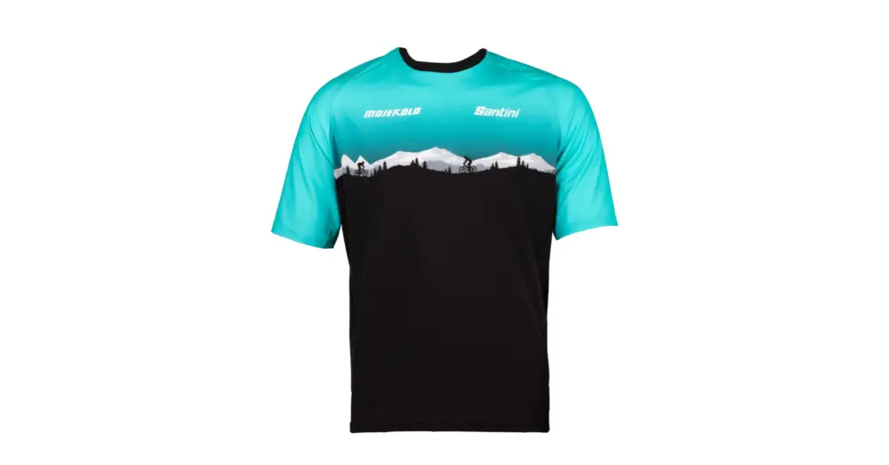 Volný dres SANTINI Sasso Mojekolo Aqua Levný