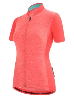 Dámský dres SANTINI Colore Puro Lady Granatina Orange Super Cena
