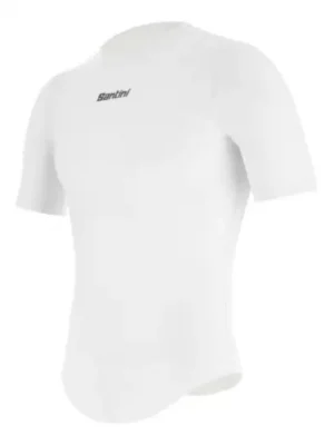Značkový Unisex funkční tričko SANTINI Delta White