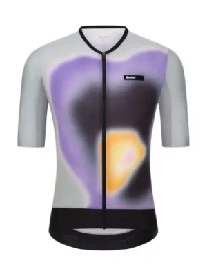 Unisex dres SANTINI Aero Race Grey Autentický