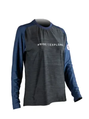 Výprodej Dres s dlouhým rukávem PELLS Zone Lady Black/Blue