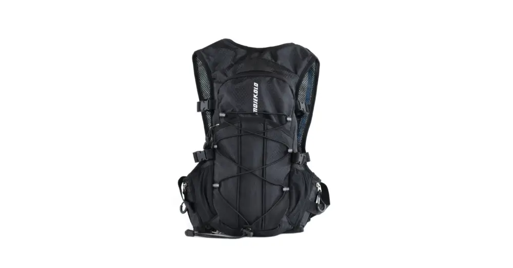 Akční Cena Batoh MOJEKOLO 7,5 L s vakem na vodu Medium Black