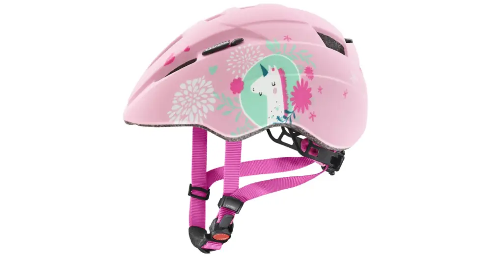 Dětská helma UVEX Kid 2 Cc Pink Unicorn Matt Vysoce Kvalitní