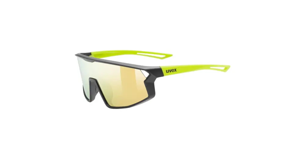 Dětské brýle UVEX Skyryse Jr. Black-Yellow Matt/Mir.Yellow S3 Nejlepší Cena