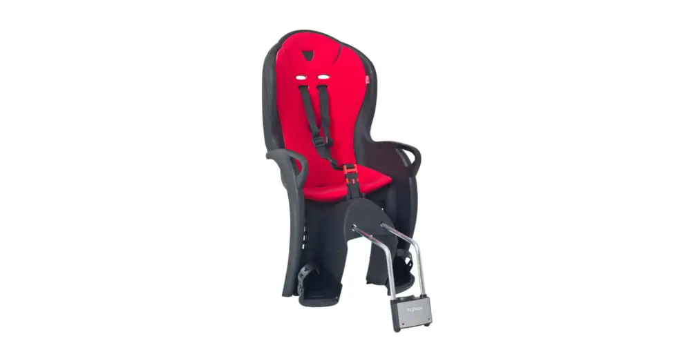 Dětská sedačka HAMAX Kiss Black/Red Víkendová Akce