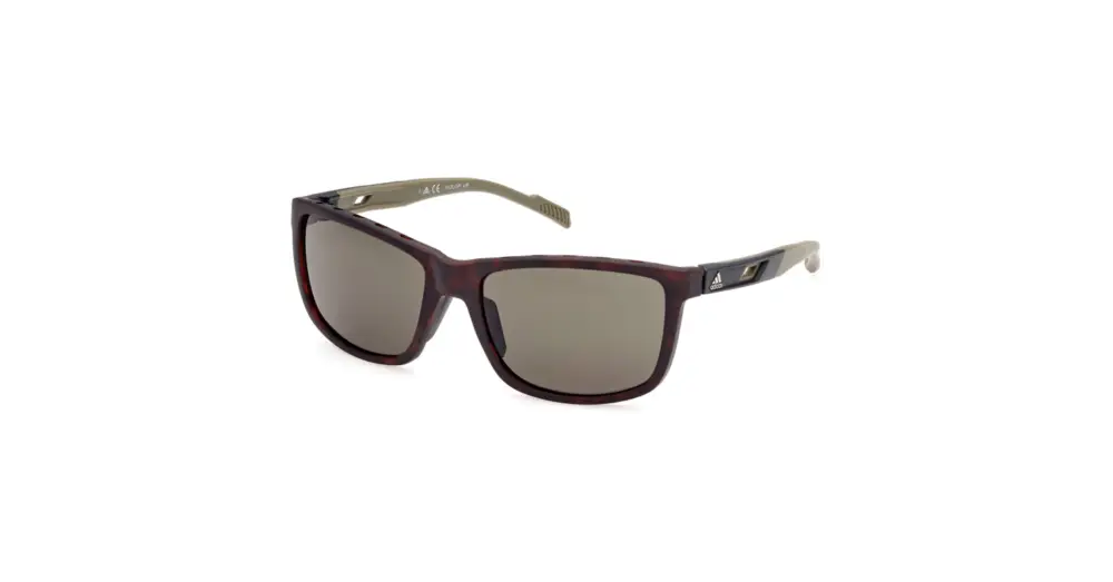 Sluneční brýle ADIDAS Sport SP0047 Dark Havana/Green Must-Have