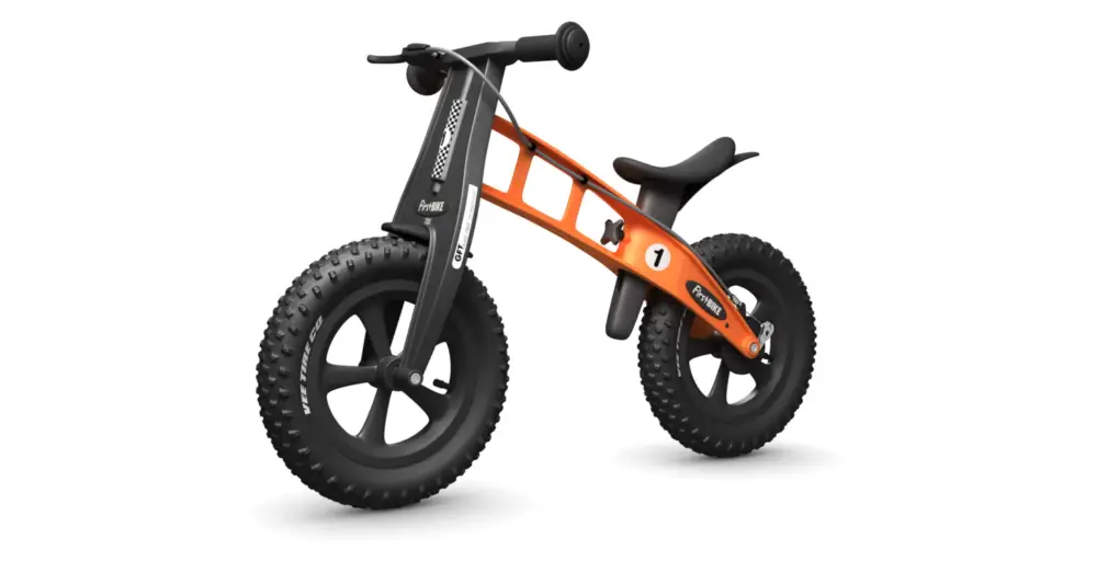 Odrážedlo FIRSTBIKE Fat Orange Výprodej