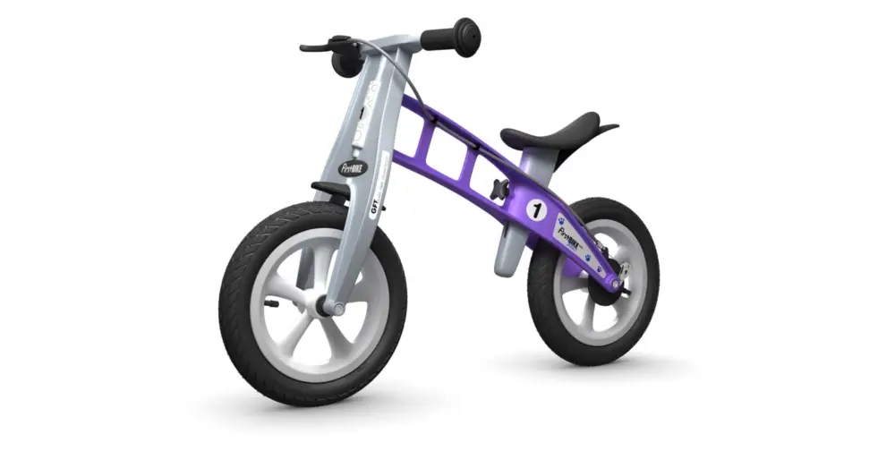 Odrážedlo FIRSTBIKE Street Violet Must-Have