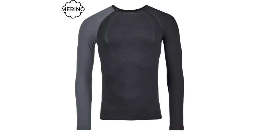 Akční Cena Dámské triko s dlouhým rukávem ORTOVOX 120 Competition Light Black Raven