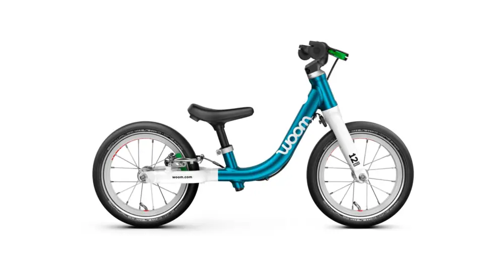 Odrážedlo WOOM GO 1 Metallic Blue Top Prodej
