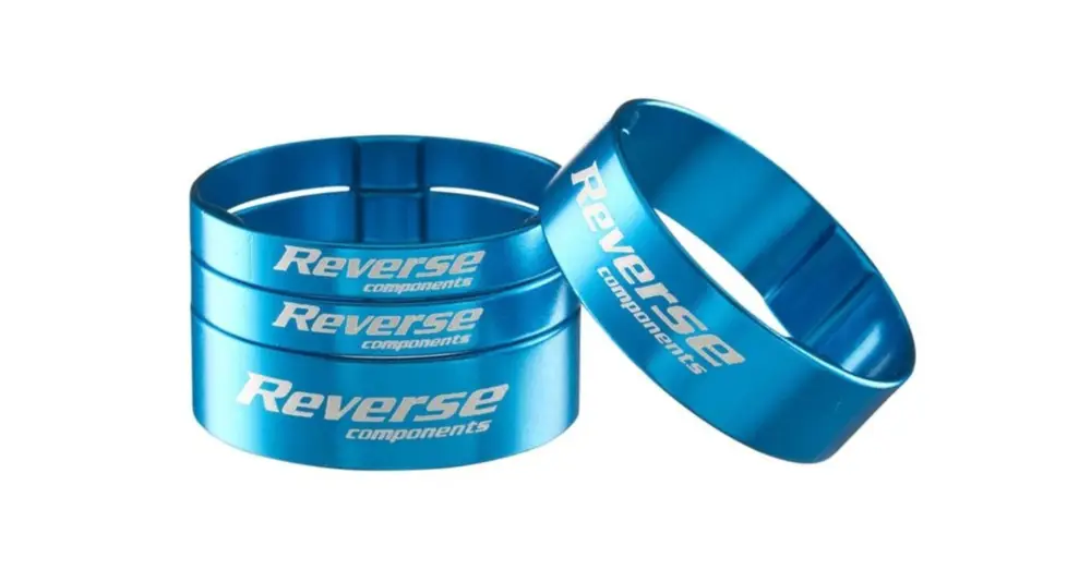 Ihned K Objednání Podložky Reverse Alloy Ultra-Lite set 1 1/8" Light Blue