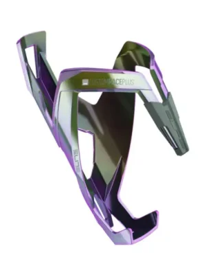 Košík na láhev ELITE Custom Race Plus Shiny Green/Violet Nejlepší Cena