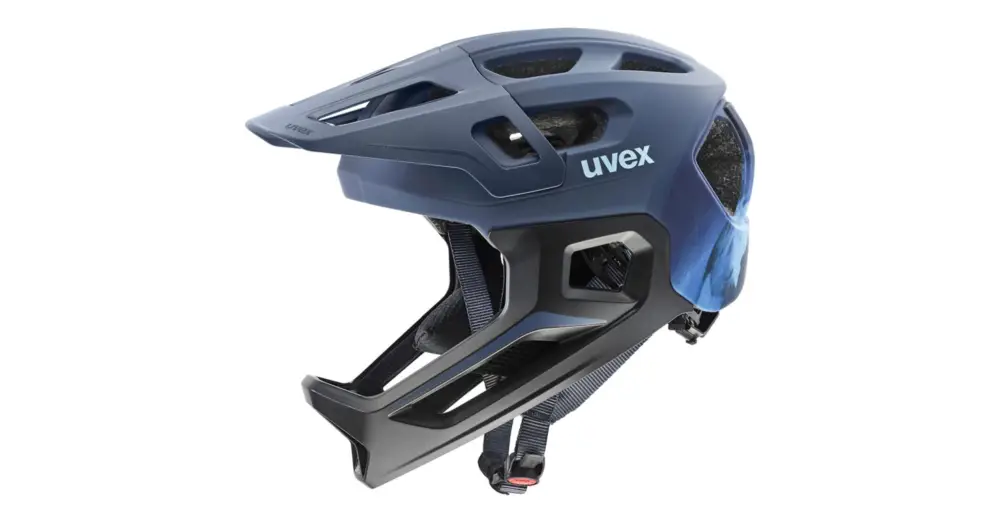 Dětská helma UVEX React Jr Fullface Dusk Blue Matt Akční Cena