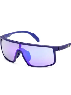 Sluneční brýle ADIDAS Sport SP0057 Blue/Gradient Or Mirror Violet Finální Výprodej