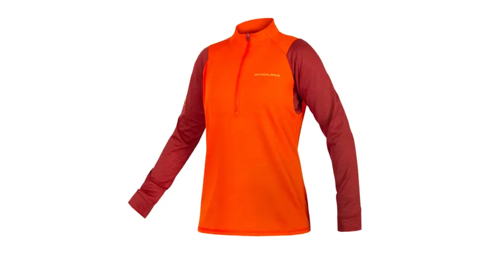 Dámský dres ENDURA SingleTrack Fleece Paprika Nejlepší Volba