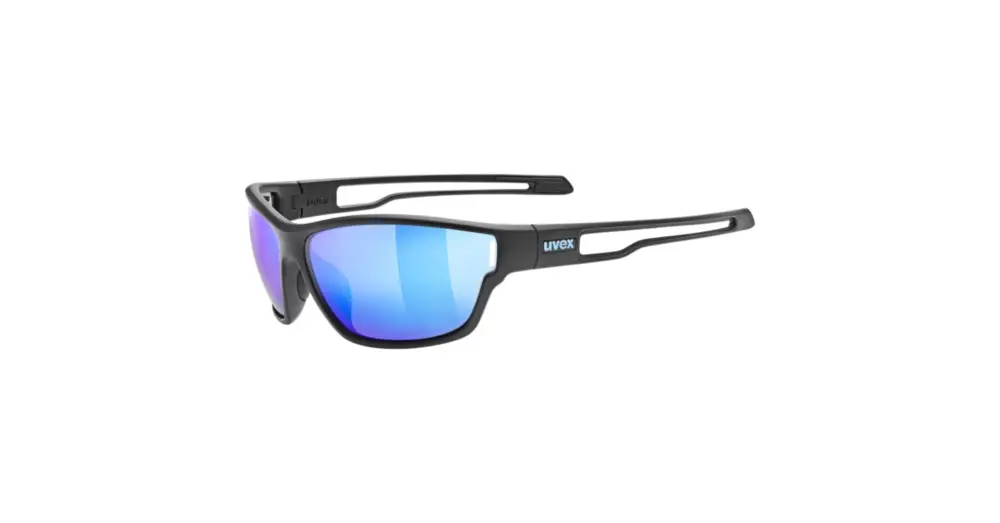 Tovární Cena Brýle UVEX Sportstyle 806 Black Matt/Mir.Blue S3