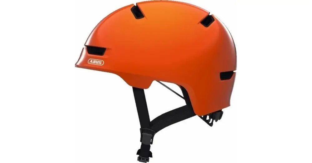 Dětská helma ABUS Scraper Kid 3.0 Shiny Orange - S (51-55 cm) Přímo Od Výrobce