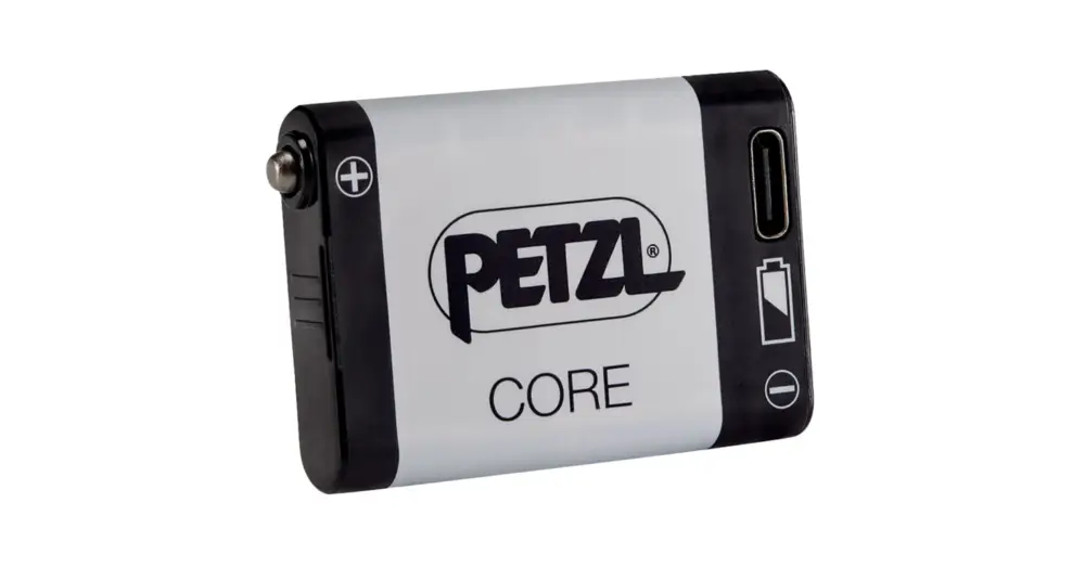 Nabíjecí baterie PETZL Core Vrácení Zdarma