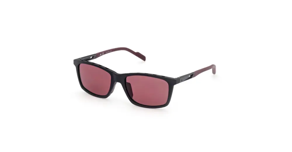 Sluneční brýle ADIDAS Sport SP0051 Matte Red/Bordeaux Mirror Sezónní Sleva