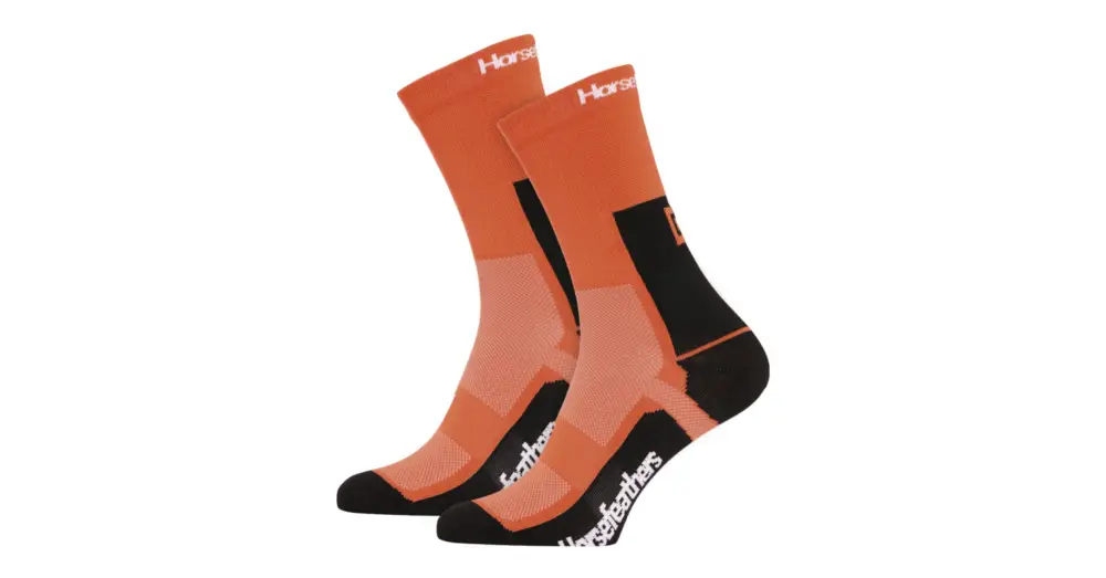 Ponožky HORSEFEATHERS Cadence Long Burnt Orange Koupit Online