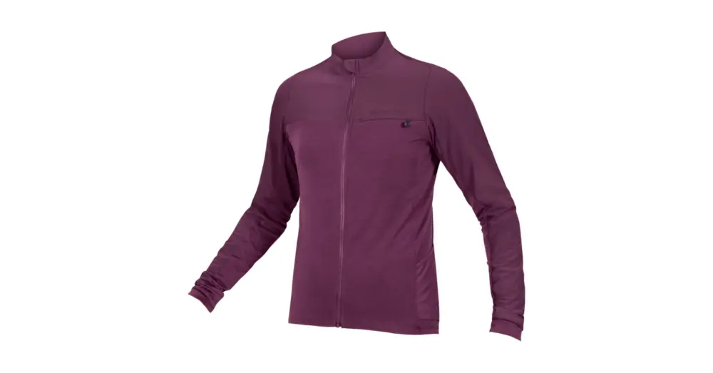 Vrácení Zdarma Dres s dlouhým rukávem ENDURA GV500 Aubergine