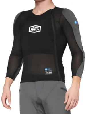 Ochranné triko 100% TARKA Long Sleeve Black Ihned K Objednání