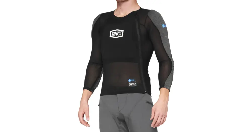 Ochranné triko 100% TARKA Long Sleeve Black Ihned K Objednání
