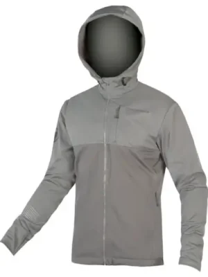 Aktuální Bunda ENDURA SingleTrack Softshell II Pewter Grey