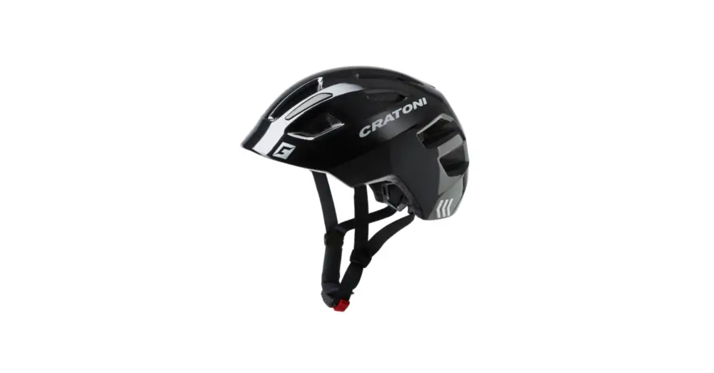 Originální Dětská helma CRATONI Maxster Black Glossy