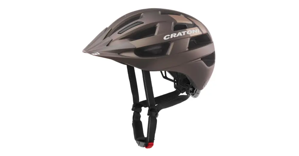 Přímo Od Výrobce Helma CRATONI Velo-X Brown/Metallic Matt