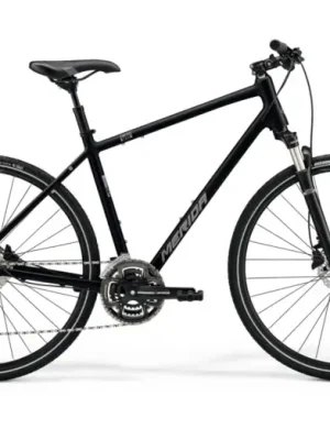 MERIDA Crossway 300 Glossy Black (Matt Silver) Akce