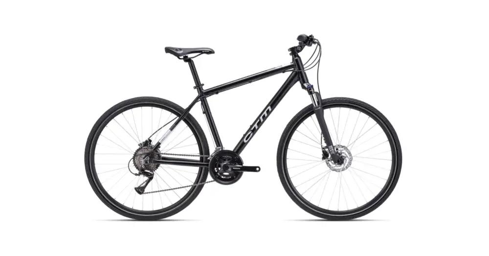 Levný CTM Tranz Matte Black/Shiny Silver