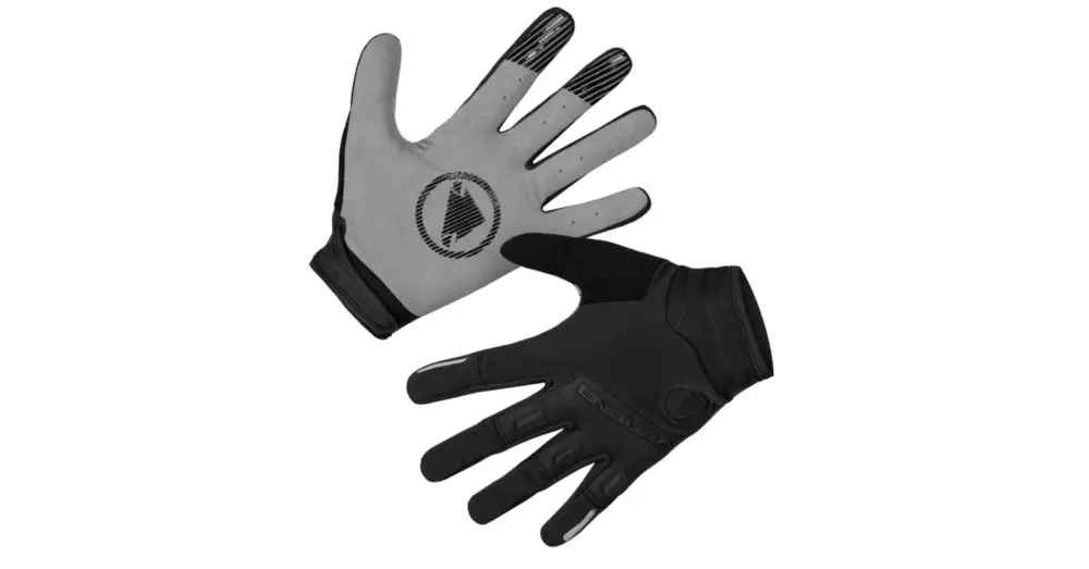 Dlouhoprsté rukavice ENDURA SingleTrack Windproof Black Autentický