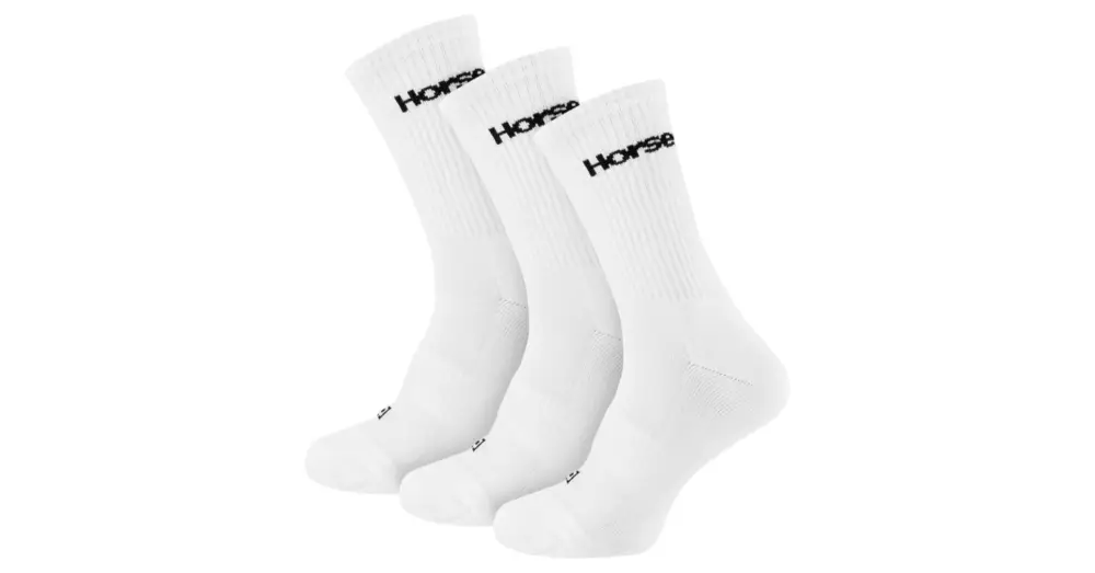 Akční Nabídka Ponožky HORSEFEATHERS Delete Premium (3 balení) White