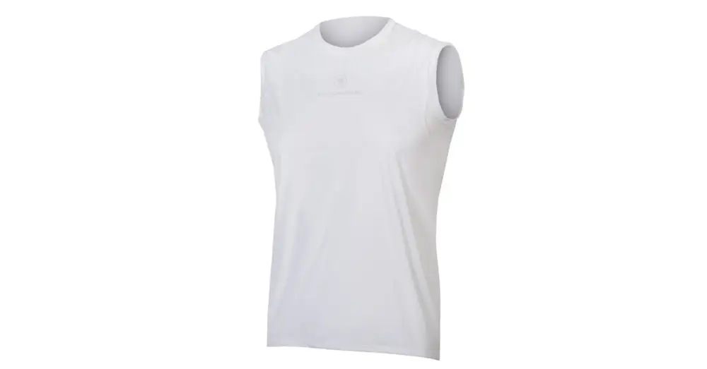 Levný Spodní triko bez rukávů ENDURA Translite Windproof White