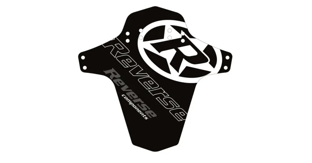Cenově Výhodný Přední blatník Reverse MudGuard Logo Black/Red