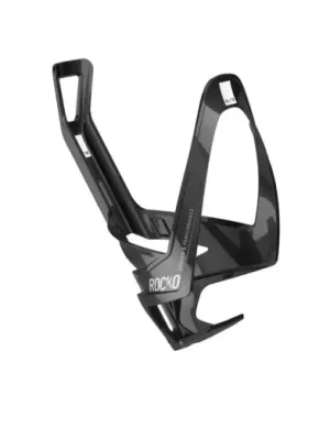 Autentický Košík na láhev ELITE Rocko Carbon Glossy Black/White