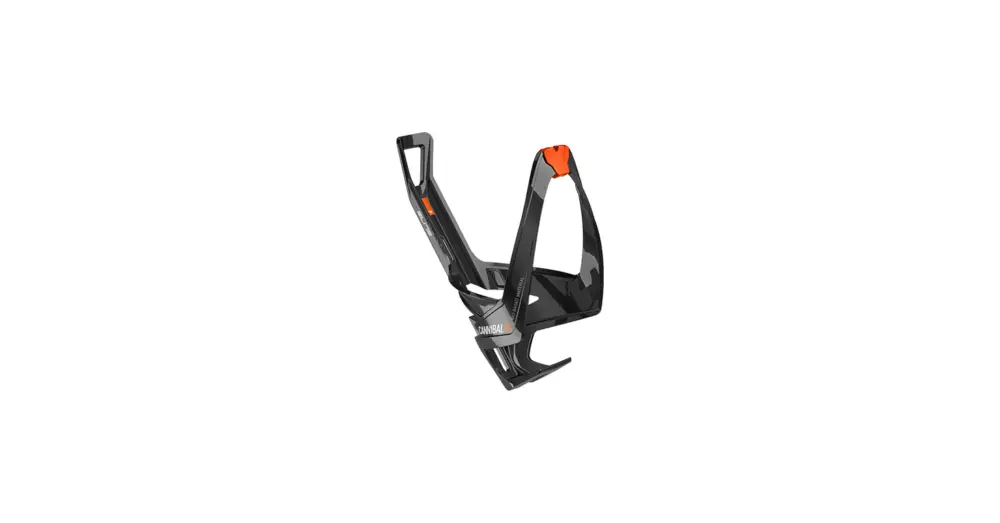Must-Have Košík na láhev ELITE Cannibal XC Bio Glossy Black/Orange