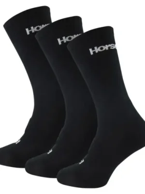 Dámské ponožky HORSEFEATHERS Delete Premium (3 balení) Black Levný